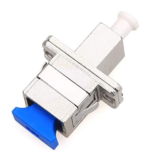 【LCYOUTH】光ファイバケーブル 用 光ファイバハイブリッド コネクタ SC/UPC女性-LC/...