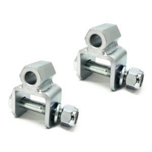 ジムニーJB23用モーターファームロングショックセット　リア延長ブラケット付き JB23 JB33 JB43 ジムニー リアショック延長ブラケット 70mm 2個