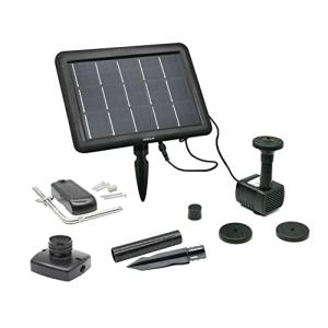 GWSOLAR 曇天に強い! ソーラーポンプ セット 30W太陽光パネル 流量