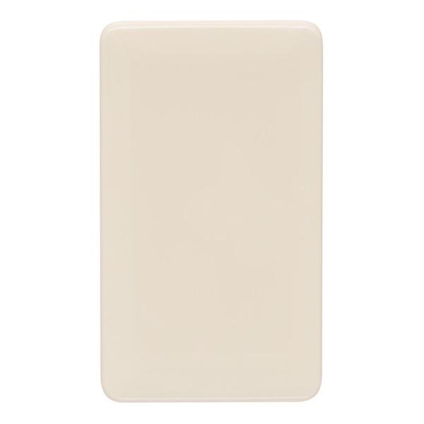 オーム電機 コンセントプレート コンセントカバー 埋込みプレート 1連 ブランク用 白 HSーUーP...