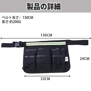 MINGYI ウエストバッグ エプロンバッグ ...の詳細画像3