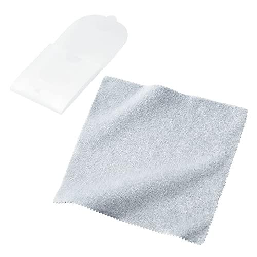 エレコム クリーニングクロス 超極細繊維 超強力クロス Sサイズ 薄手タイプ 持ち運びケース付 クリ...