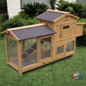 木製鶏小屋屋外４羽用マルチレベル耐候性ピークルネスティングボックス付きで産卵管理が楽ラン付きでのびのび飼育取り外しトレイで掃除簡単ワイヤーメッシュ