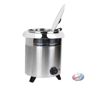 業務用スープジャー 10L 保温ジャー 湯煎式スープポット ピークル ビュッフェ対応 卓上ウォーマー レストランのスープ保温に 大容量で提供がスムーズ