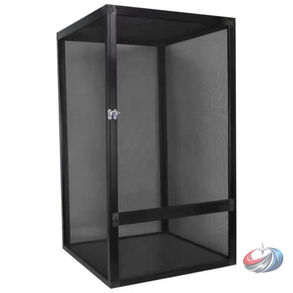 爬虫類ケージ 両生類飼育ケース 通気性良い 給餌ボックス ピークル 45×45×80/50×50×1...