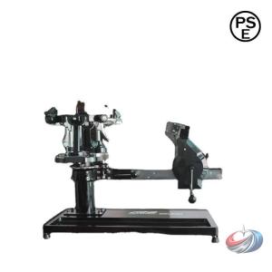 手動ガット張り機 バドミントン/テニス用 ストリングマシン ピークル 糸通し機付き 手回し引き機 専用手動ストリングマシンで自宅張替え コスパ良くメンテできる