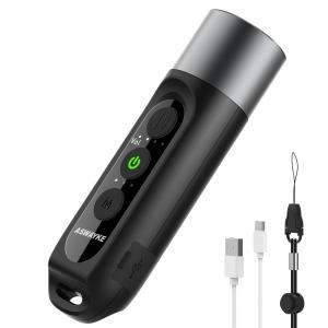 ASWAYKE 電子ホイッスル IPX5防水 大音量 125db 充電式1000mAh4段階 3種類のホイッスル音電子笛 スポーツ 審判 防