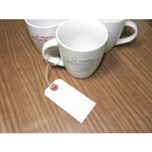 値札 無地 荷札スタイル下札 ホワイト 大 50枚入り