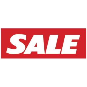 ササガワ(タカ印) SALE用ポスター ４号大 ＳＡＬＥ 赤