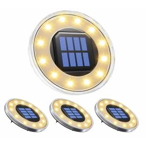 電気代0円 石のデザイン ソーラー 充電 ガーデンライト 置き型 太陽光