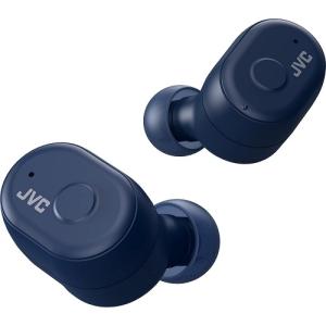 完全ワイヤレスイヤホン JVC ジェイブイシー HA-A11T-A［インディゴブルー］Bluetooth対応 ワンボタンによる簡単操作 耳にしっかりとフィット