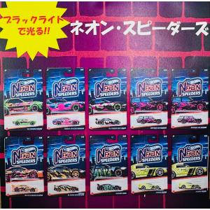 BOX販売(10台入り) ホットウィール(Hot Wheels) ネオン・スピーダーズ アソート - アーバン・カモ HLH72-986B｜zakkayacom