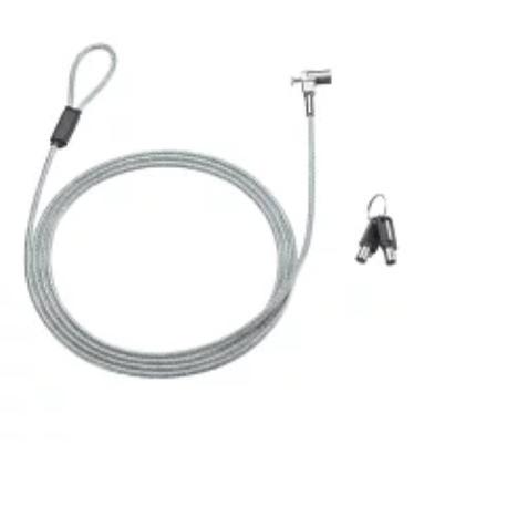 サンワサプライ 超小型シリンダセキュリティ SL-80 鍵式 セキュリティスロットに簡単取付け 一体...