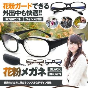 花粉メガネ ブラック ウィルス対策 ゴーグル ...の詳細画像1
