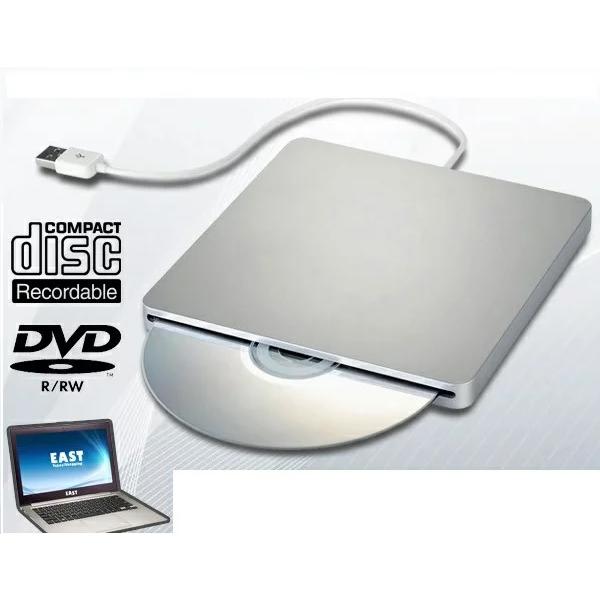 Windows10/11対応　USB2.0 スリム　DVDドライブ スロットイン 外付け パソコン用...