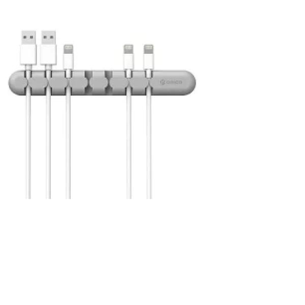 スマホ　ケーブルホルダー すっきりまとまる　シリコン製 クリップ コード 収納用 ドロップ 7本固定...