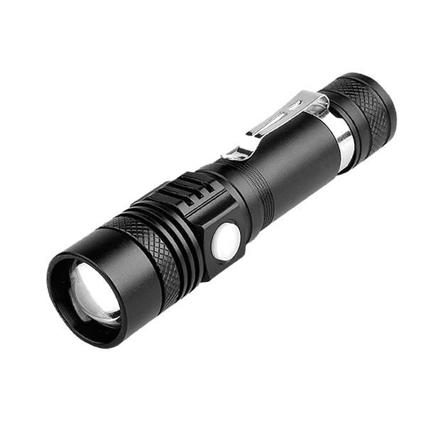 停電ヘルパー 懐中電灯 LED 強力 500ｍ ズーム 停電 超高輝度 ハンディライト ズーム US...