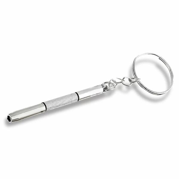 多機能 精密ドライバー リペア メガネ サングラス 調整 キーホルダー ネジ プラス マイナス 六角...