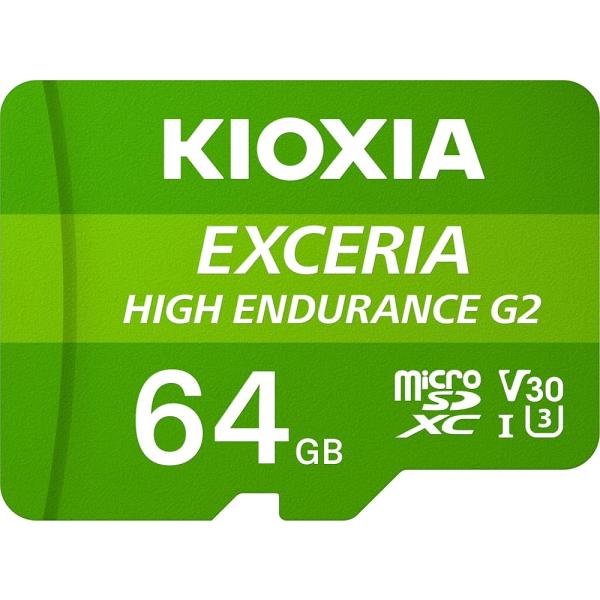 KIOXIA(キオクシア)【日本製】microSD 64GB 高耐久 ドラレコ・監視カメラ対応 UH...