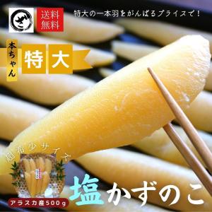 天然 塩数の子 アラスカ産 特大サイズ 500g 1本物 本ちゃん