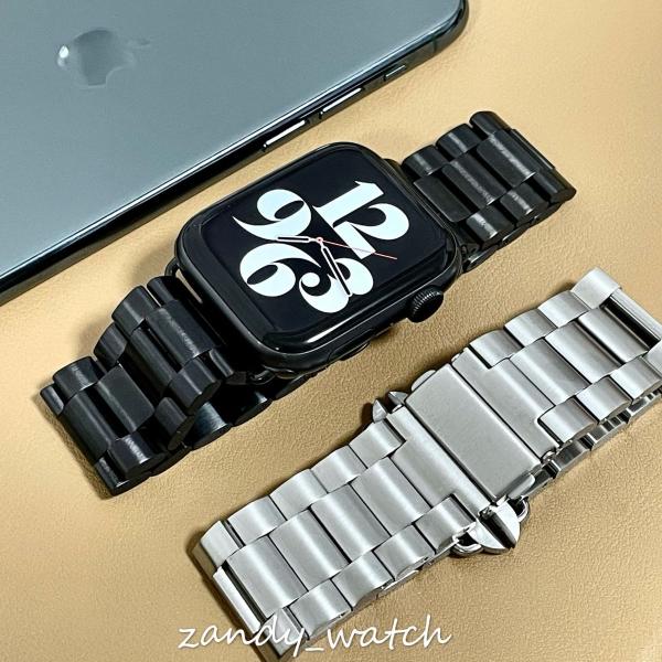アップルウォッチ バンド ステンレス ベルト Apple Watch series7 SE 6 5 ...