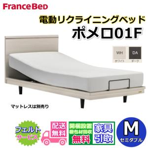 FRANCEBED フランスベッド⭐️電動ベッド　シングルベッドrh-fk-dlx フランスベッド（FRANCEBED） 電動ベッド ポメロ 01F RX シングル
