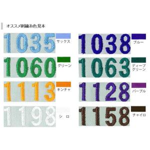 1円・ネーム刺繍加工 (左胸1行限定)の詳細画像3
