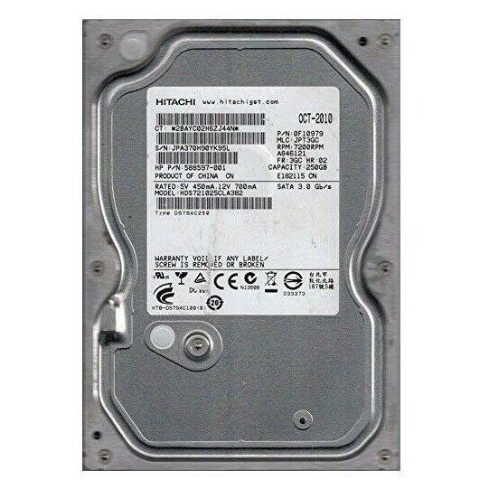 HGST 0F10979 / HDS721025CLA382 Deskstar 7K1000.C 2...