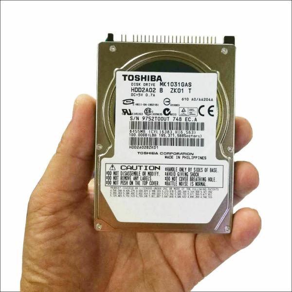 東芝MK1031GAS 100GB内部4200RPM 2.5 &quot;&quot;（HDD2A02）HDD
