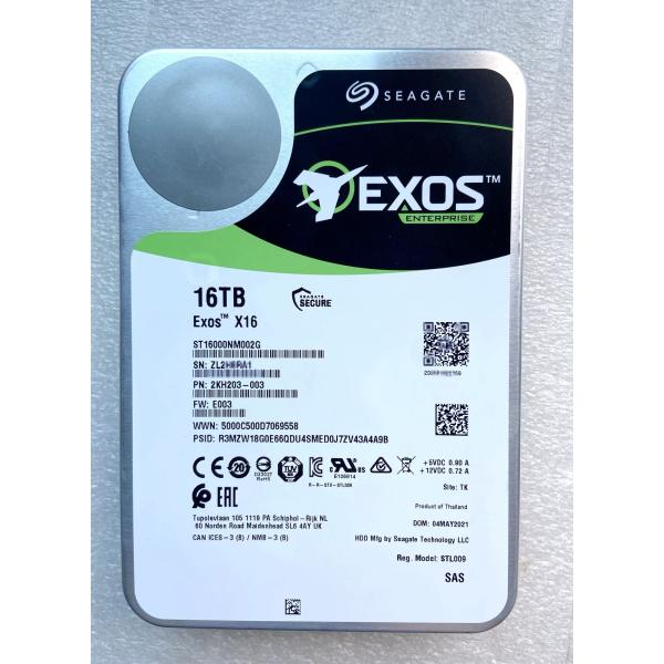 【1年保証】Seagate ST16000NM002G SAS Exos X16 512e 16TB...