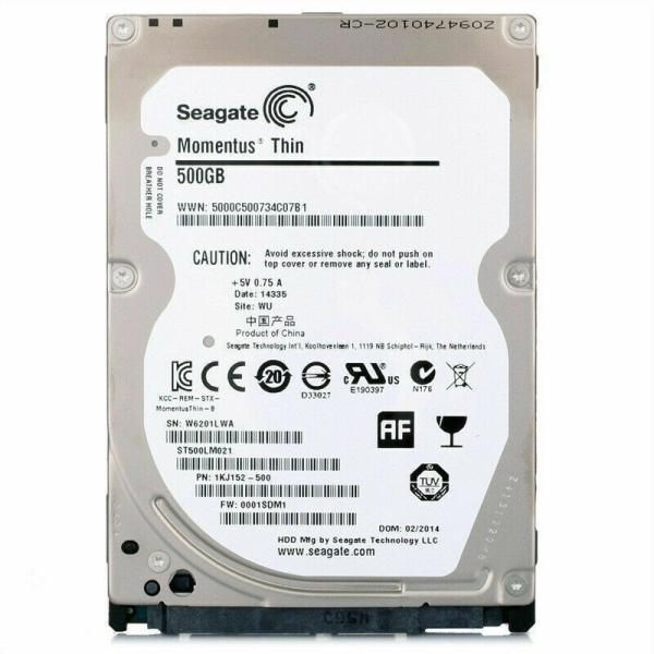 新しいシーゲート Thin ST500LM021 500GB SATA 6.0GB / S 2.5 ...