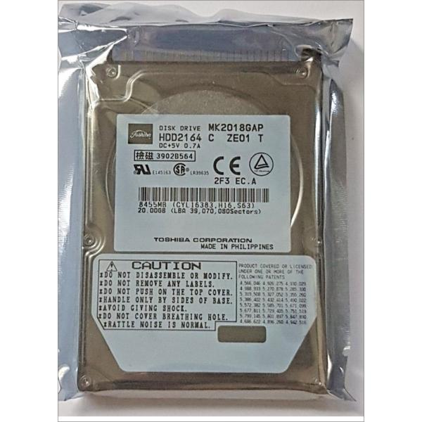 【1年保証】20 GB IDE Toshiba MK2018GAP P-ATA 4200RPM 2M...