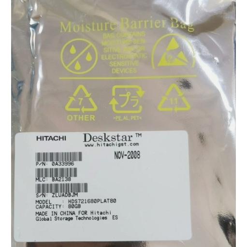 Hitachi 80GB HDS721680PLAT80 IDE 3.5" Deskstar HDD...
