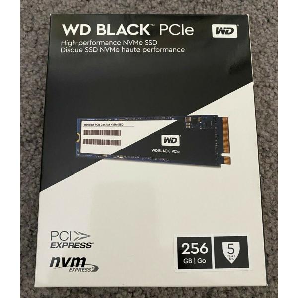 WDブラック256GBの性能SSD M.2 PCIe NVMEソリッドステートドライブ？ WDS25...