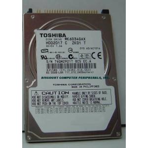 新しい60GB 2.5 &quot;&quot; 9.5mm IDE 44ピンハードドライブTOSHIBA MK6034...