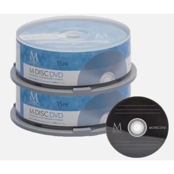 30枚パック ミレニアータ M-Disc DVD 4.7GB 4倍速HD 1000年永久記録可能ディ...