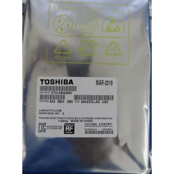 【1年保証】DT01ABA200V Toshiba 2TB 5700RPM SATA 6Gbps 3...