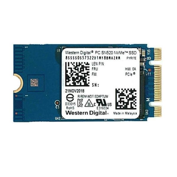 WD SN520 2242 PCIe NVMEソリッドステートドライブSDAPMUW256G OEM...