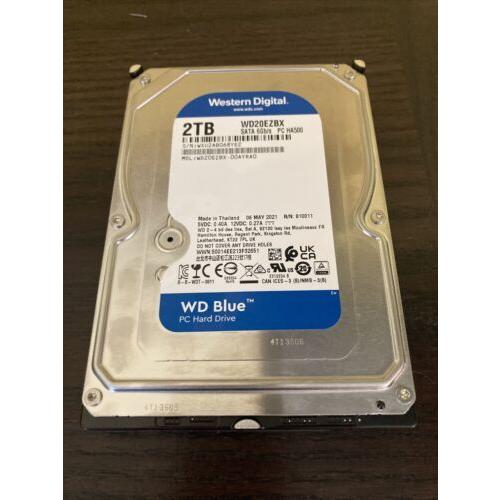 ウエスタンデジタル WD20EZBX 2TBハードドライブ