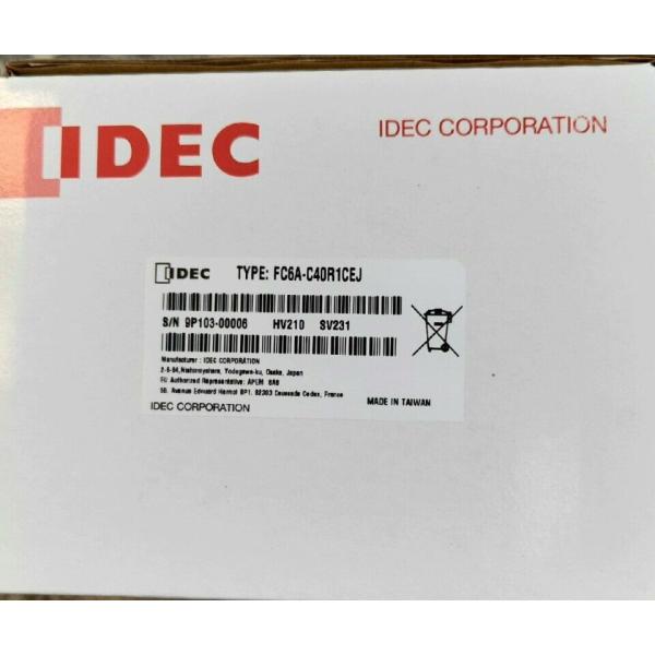 1PCS IDEC PLCモジュールFC6A-C40R1CEJ