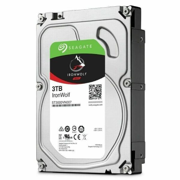 【1年保証】Seagate Seagate アイアンウルフ 3TB ST3000VN007 NAS ...