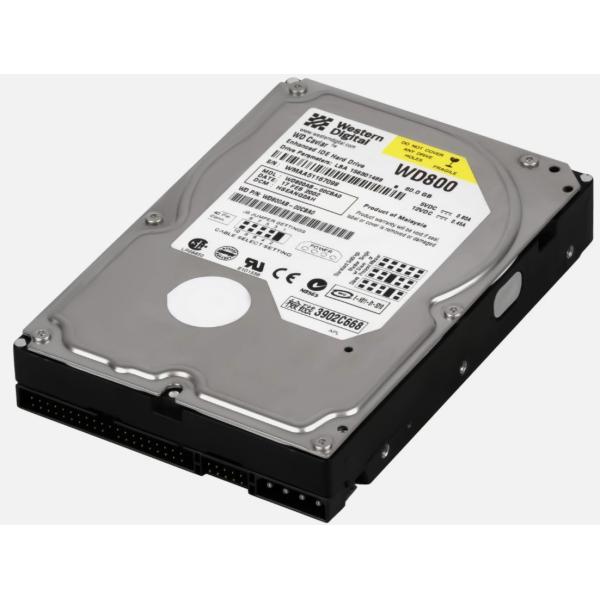 【1年保証】WD Caviar 80GB 5.4K 2MB ATA 3.5インチ WD800AB