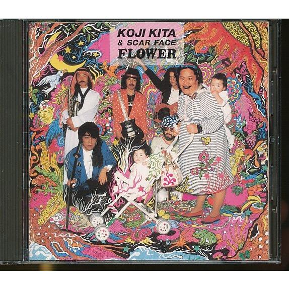 JA832●KOJI KITA &amp; SCAR FACE(北公次 ＆ スカーフェイス)「FLOWER」...