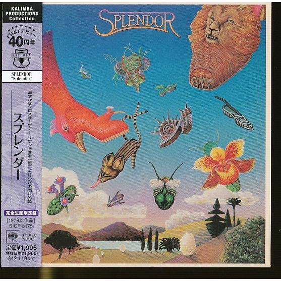 JA915●SPLENDOR「スプレンダー」CD 紙ジャケット仕様