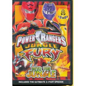 KA729●100318 パワーレンジャー Power Rangers Jungle Fury Into the Jungle 北米版DVD