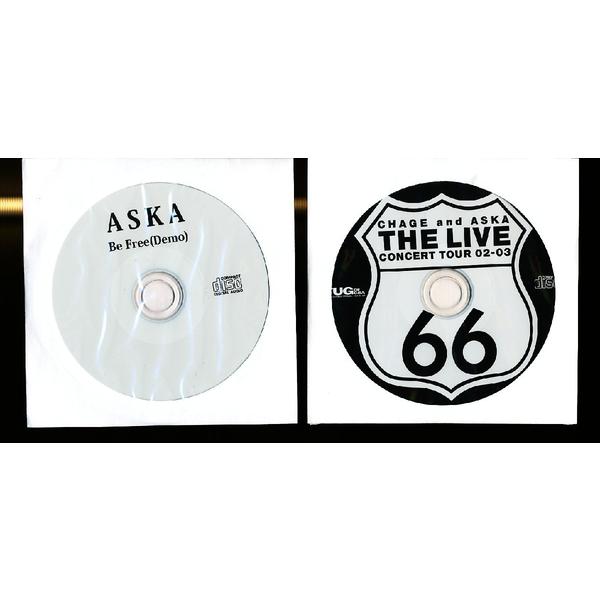 JB042●CHAGE&amp;ASKA、ASKA「Be Free(DEMO)/THE LIVE CONCE...