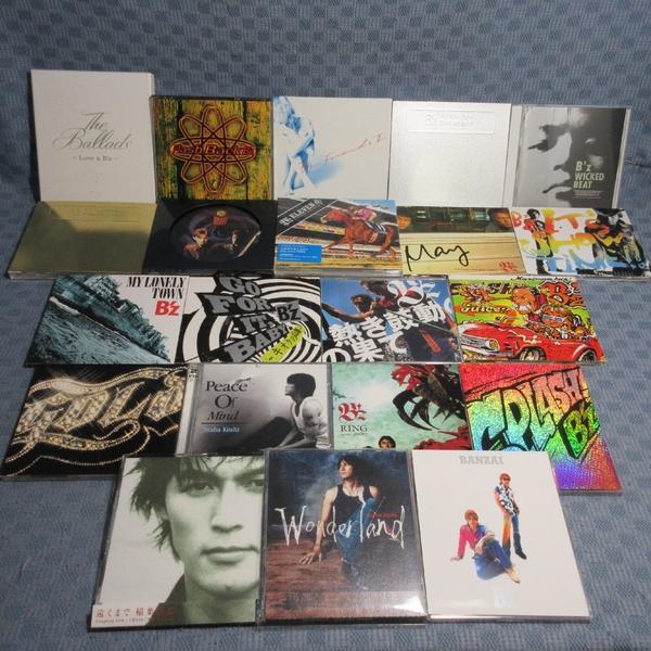 JB043●B'z 稲葉浩志 アルバム・シングル(マキシ)CD 計21点セット