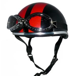 ザワキタ ZK-200 装飾ゴーグル付きビンテージ（アイボリー/ブラウン