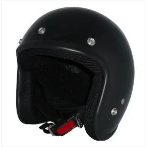 ザワキタ 再入荷！ZK-600 バイザー付きハーフジェット(マットブラック