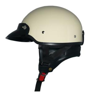 再入荷!ZK-600 バイザー付きハーフジェッ...の詳細画像1